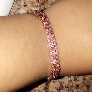 Pink fancy bracelet